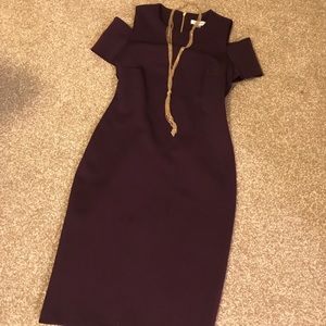Calvin Klein Deep purple dress